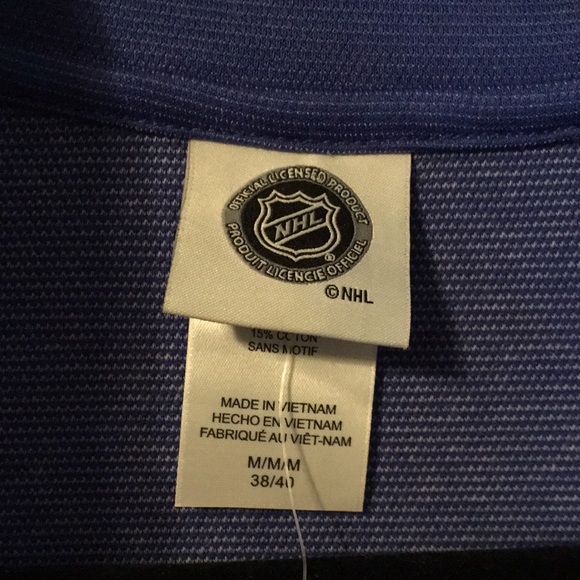 NHL St Louis Blues partial zip Pullover Size Medium - Picture 4 of 6